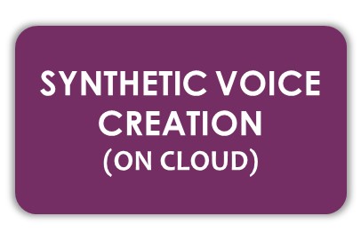 Create synthetic voice of a person